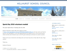 Tablet Screenshot of hillhurstschoolcouncil.com